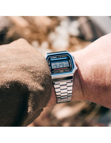 RELOJ CASIO UNISEX A168WA-1YES