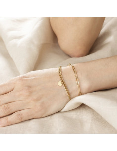 PULSERA LOTUS STYLE DORADA... 2