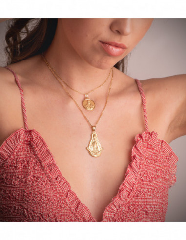 9K MEDALLA ORO AMARILLO VIRGEN DEL...