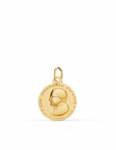 18K MEDALLA ORO AMARILLO SAN JOSE Mª...