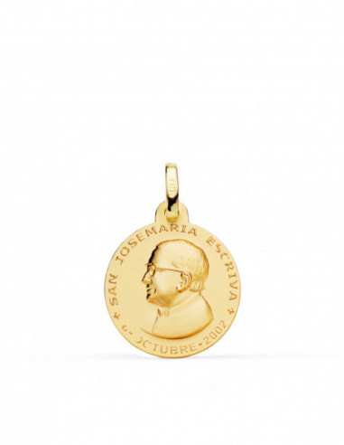18K MEDALLA ORO AMARILLO SAN JOSE Mª...