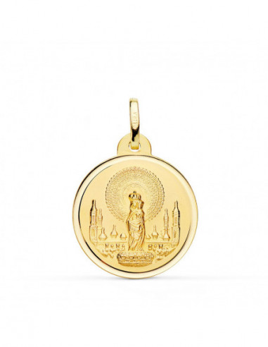 18K MEDALLA ORO AMARILLO VIRGEN DEL...