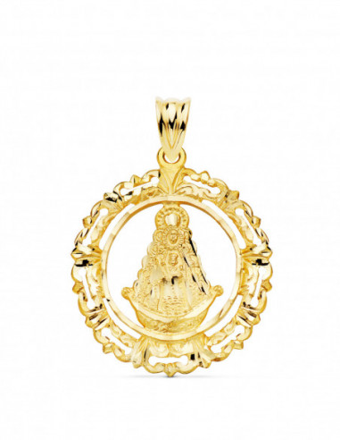 18K MEDALLA ORO AMARILLO VIRGEN DEL...