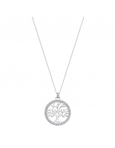 COLLAR ARBOL VIDA LOTUS SILVER...