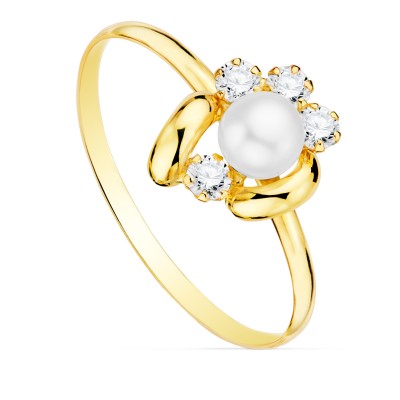 SORTIJA ORO AMARILLO...