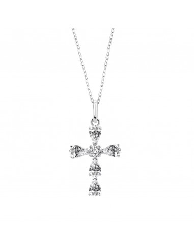 COLLAR CRUZ LOTUS SILVER LP3556-1/1...