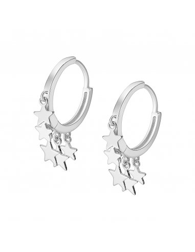 PENDIENTES ESTRELLA LOTUS SILVER...