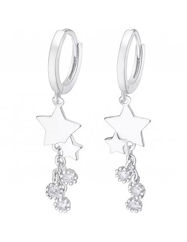 PENDIENTES ESTRELLA LOTUS SILVER...