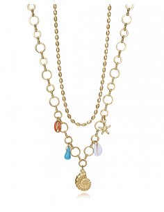 COLLAR DE MUJER DE ACERO IP...