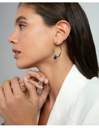 PENDIENTES DE MUJER DE ACERO OP...