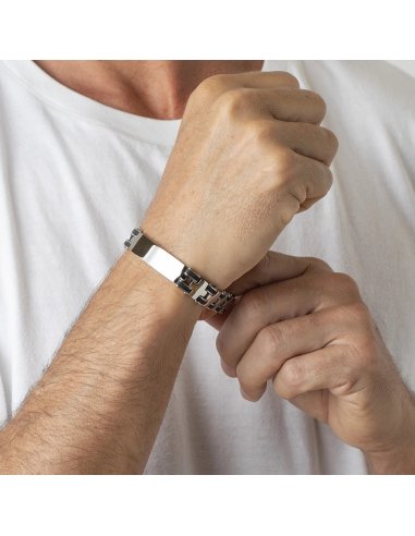 PULSERA LOTUS STYLE LS1177-2/4 ACERO...