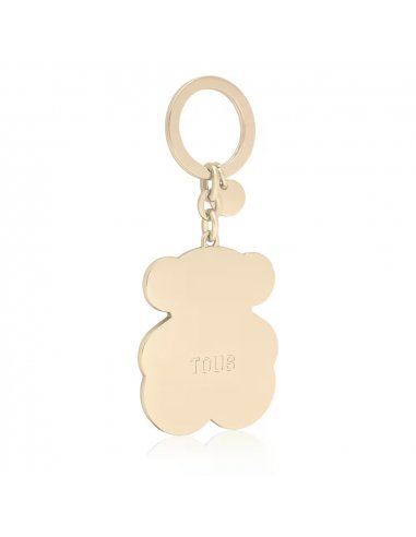 LLAVERO BEAR WAVES AZUL OSCURO-DORADO...