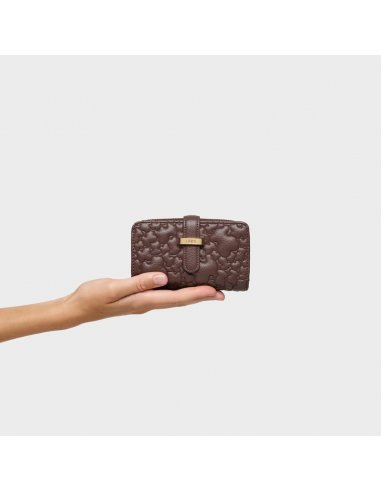 BILLETERA TOUS MEDIANA MARRÓN BRIDGE...