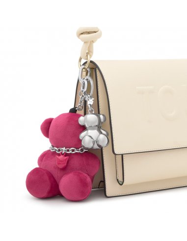 LLAVERO TOUS ROSA BOLD BEAR VELVET...