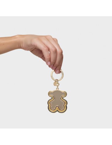 LLAVERO TOUS BEAR WAVES TOPO-DORADO...