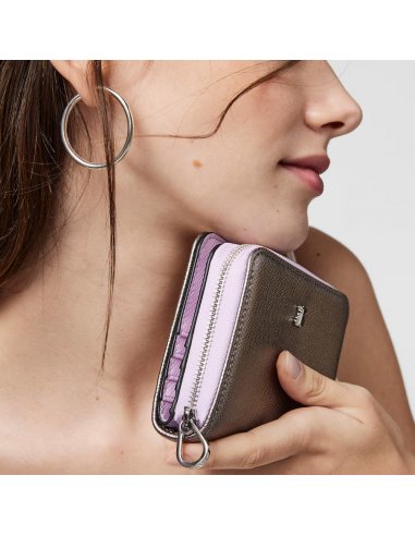 BILLETERA TOUS PEQUEÑA PLATEADA NEW...