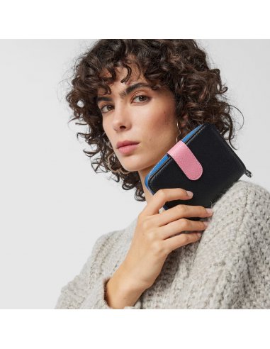 CARTERA TOUS NEW DUBAI NEGRO Y AZUL...