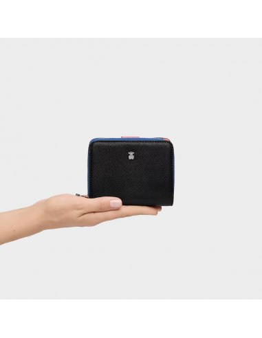 CARTERA TOUS NEW DUBAI NEGRO Y AZUL...