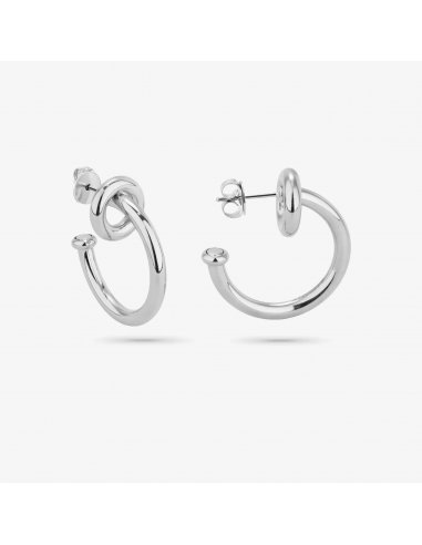 AROS MUJER CHAIN FOREVER PLATEADO...