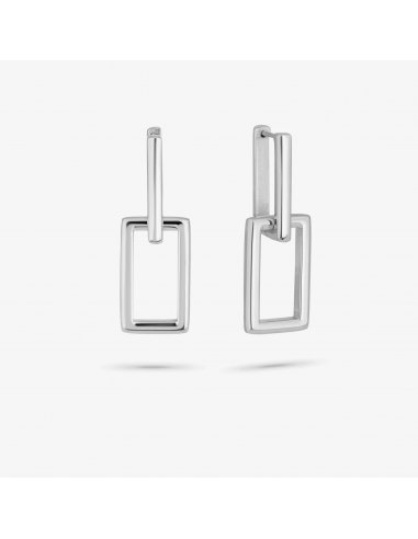 PENDIENTE MUJER HALLE PLATEADO...