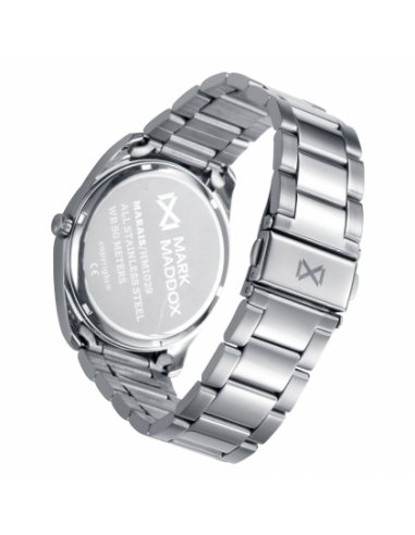 RELOJ CAJA DE ACERO 5 ATM, BRAZALETE...