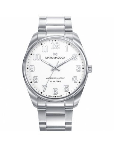 RELOJ CAJA DE ACERO 5 ATM, BRAZALETE...