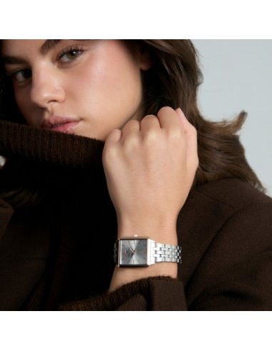 RELOJ DE MUJER CAJA BITONO ROSA MARK...