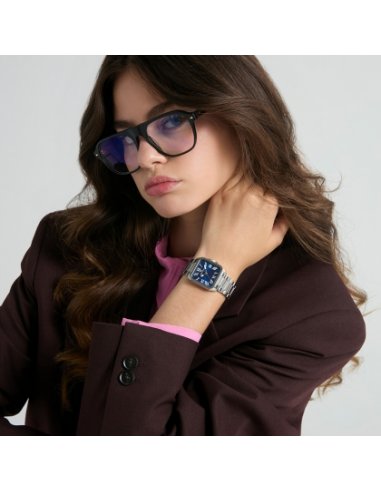 RELOJ DE MUJER ESFERA AZUL MARK...