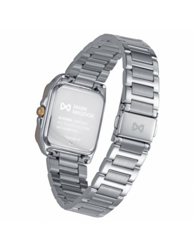 RELOJ DE MUJER BITONO ESFERA NEGRA...