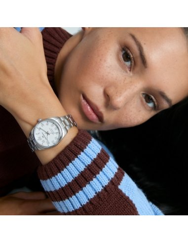 RELOJ CAJA DE ACERO 5 ATM,BRAZALETE...