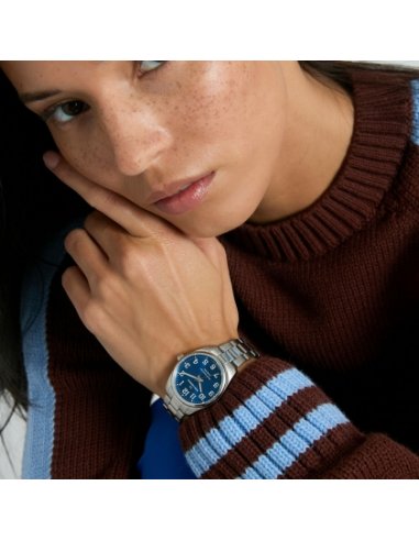 RELOJ CAJA DE ACERO 5 ATM,BRAZALETE...