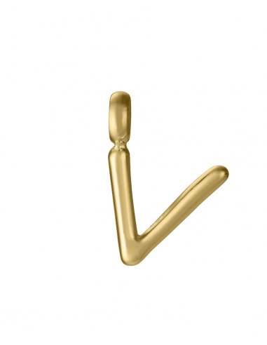 COLGANTE DE ACERO IP DORADO LETRA...