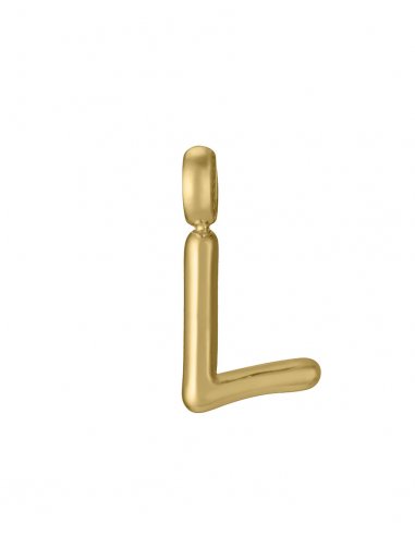 COLGANTE DE ACERO IP DORADO LETRA...