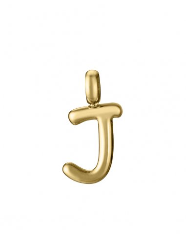 COLGANTE DE ACERO IP DORADO LETRA...