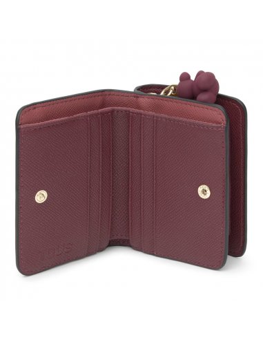 CARTERA MEDIANA BURDEOS TOUS DOBLE...