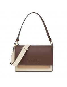 BANDOLERA MEDIANA BEIGE Y...