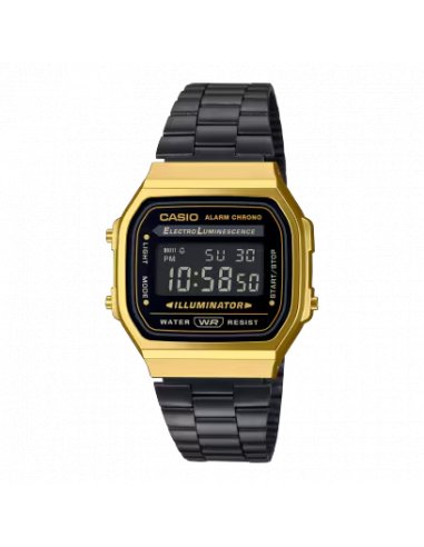 RELOJ CASIO UNISEX NEGRO DORADO CASIO...