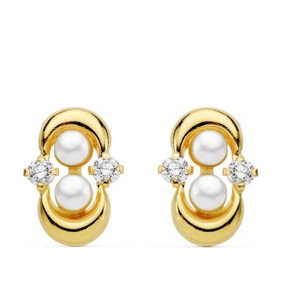 18K PENDIENTES COMUNION...