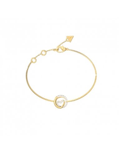 PULSERA GUESS ICONIQUE ACERO DORADO...