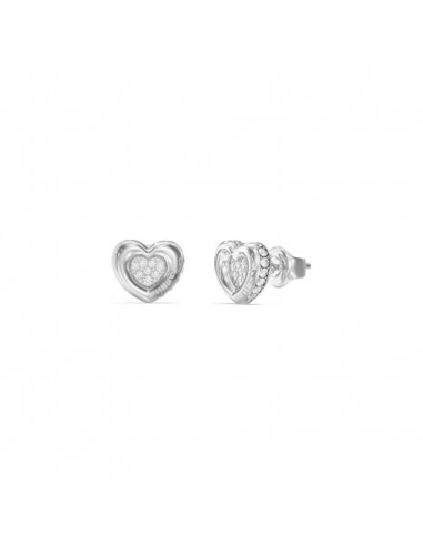 PENDIENTES GUESS L.O.V.E ACERO...