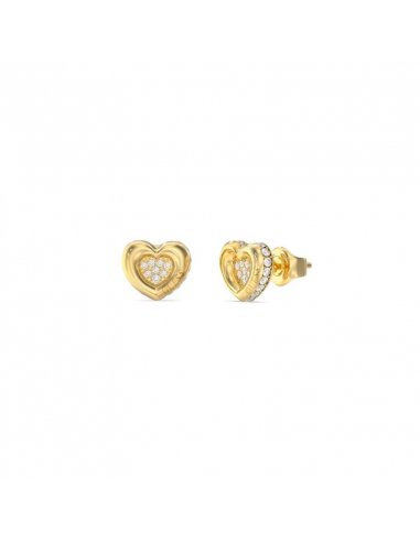 PENDIENTES GUESS L.O.V.E ACERO BAÑO...
