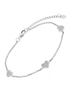 PULSERA CORAZÓN LOTUS...