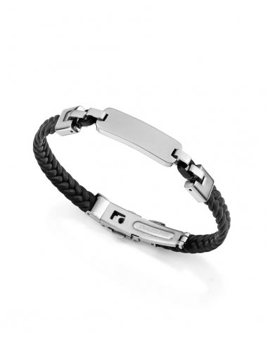 PULSERA DE HOMBRE DE ACERO E IP NEGRO...