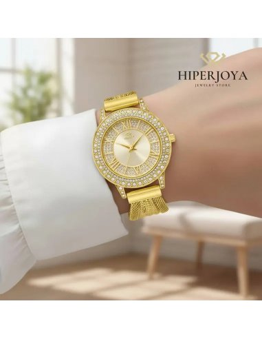 RELOJ PARA MUJER CON CIRCÓNITAS