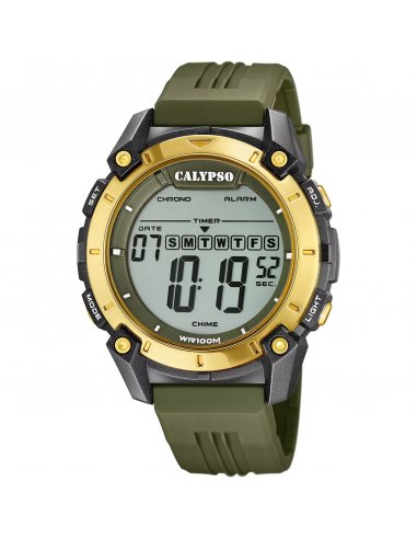 RELOJ CALYPSO K5814/1 VERDE CORREA DE...