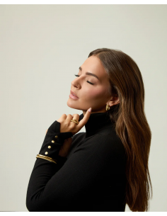 ANILLO DE ACERO IP DORADO... 2