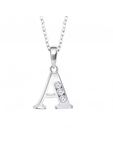 COLLAR INICIALES LOTUS SILVER...