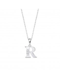 COLLAR LOTUS SILVER INICIAL...