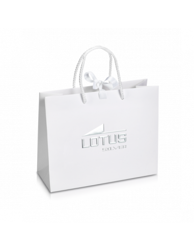 COLLAR LOTUS SILVER INICIAL CON...