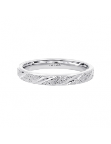 ANILLO UNISEX DE LOTUS SILVER ACABADO...